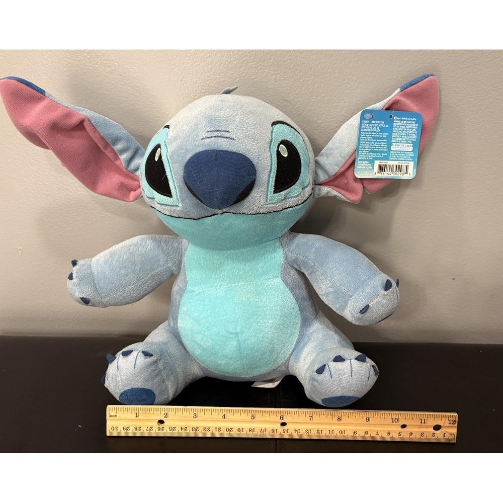 Disney 12" Lilo And Stitch Plush Toy Stitch Stuffed Animal New With‎ Tags - Picture 8 of 12